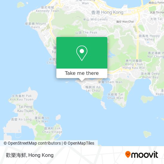 歡樂海鮮 map