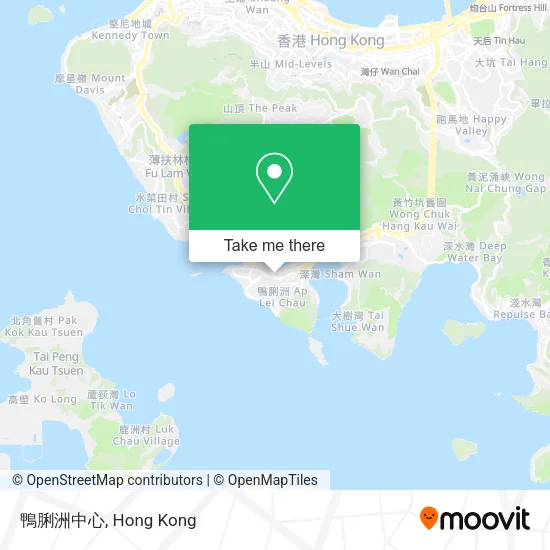 鴨脷洲中心 map
