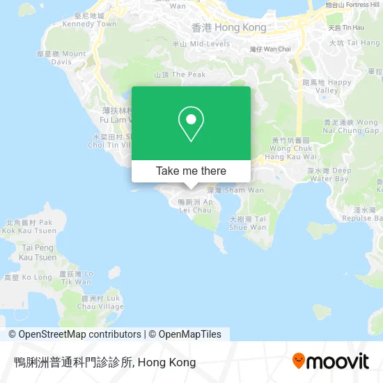 鴨脷洲普通科門診診所 map