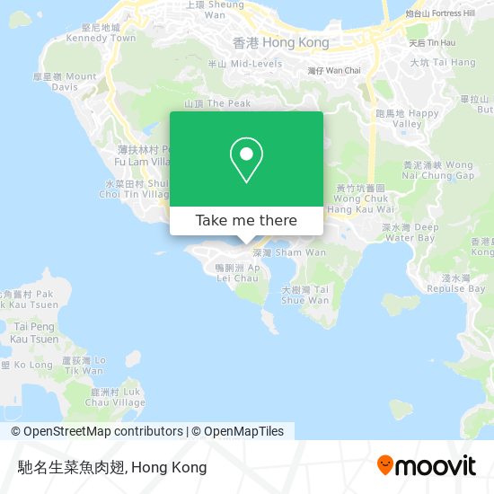 馳名生菜魚肉翅 map