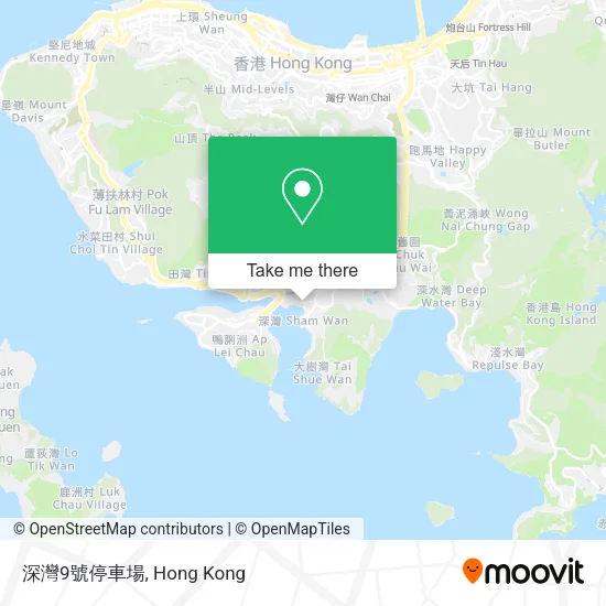 深灣9號停車場 map