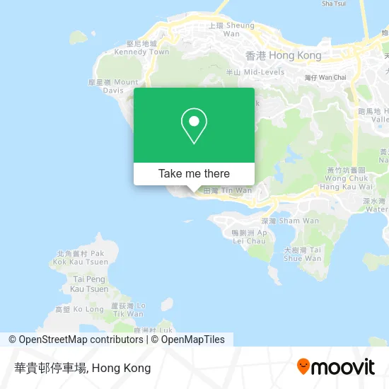 華貴邨停車場 map