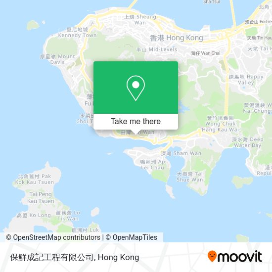保鮮成記工程有限公司地圖