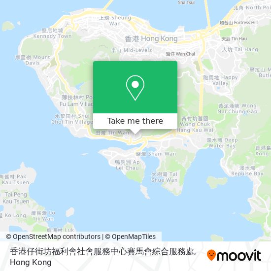 香港仔街坊福利會社會服務中心賽馬會綜合服務處 map