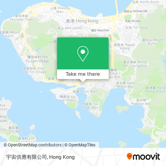 宇宙供應有限公司地圖
