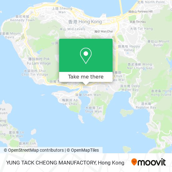 YUNG TACK CHEONG MANUFACTORY map