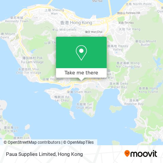 Paua Supplies Limited map