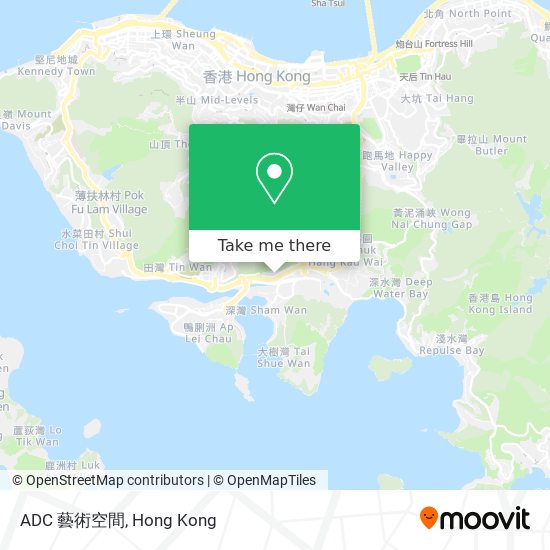 ADC 藝術空間 map