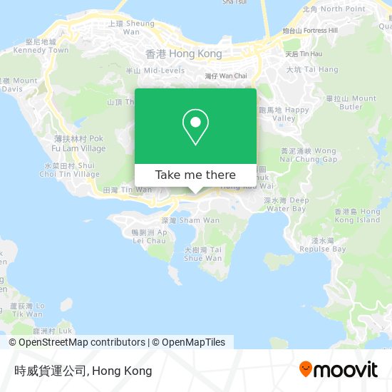 時威貨運公司 map