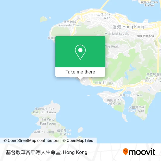 基督教華富邨潮人生命堂地圖