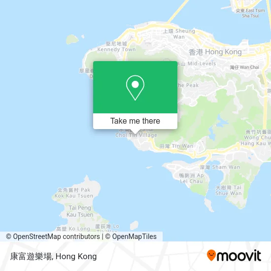 康富遊樂場地圖
