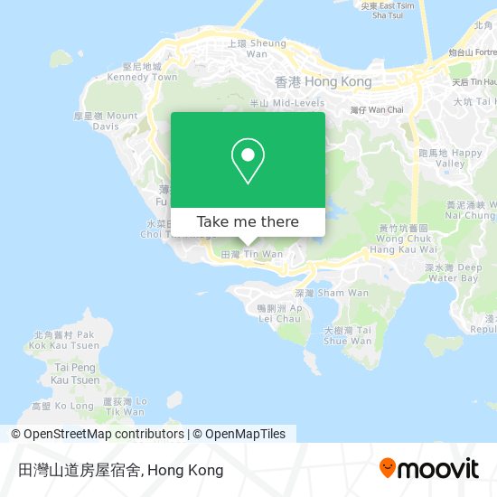 田灣山道房屋宿舍 map