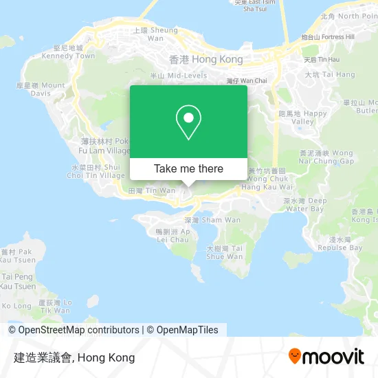 建造業議會 map