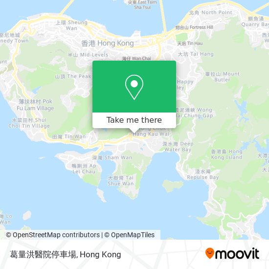 葛量洪醫院停車場 map