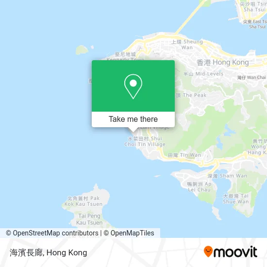 海濱長廊 map