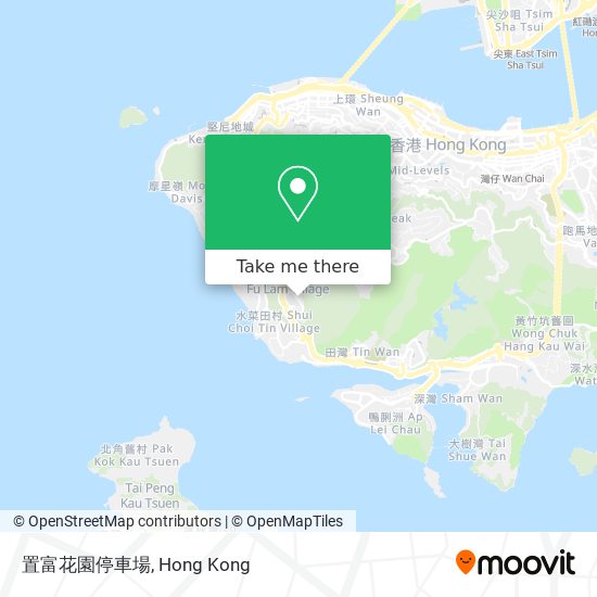 置富花園停車場 map