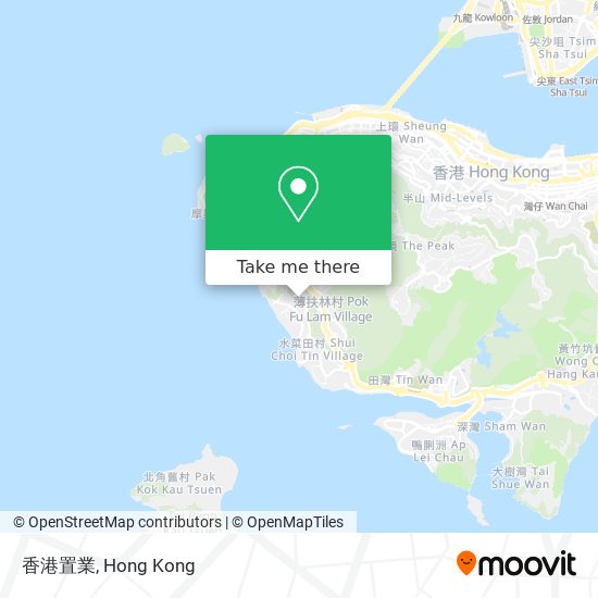 香港置業 map