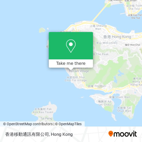 香港移動通訊有限公司地圖