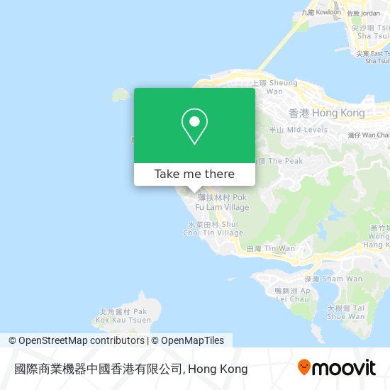 國際商業機器中國香港有限公司地圖