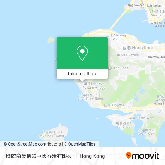 國際商業機器中國香港有限公司地圖
