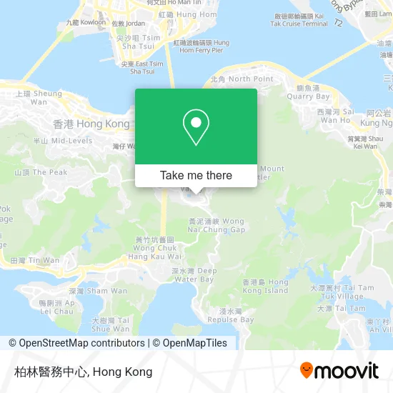 柏林醫務中心地圖
