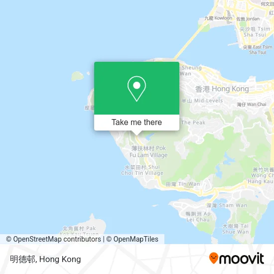 明德邨 map