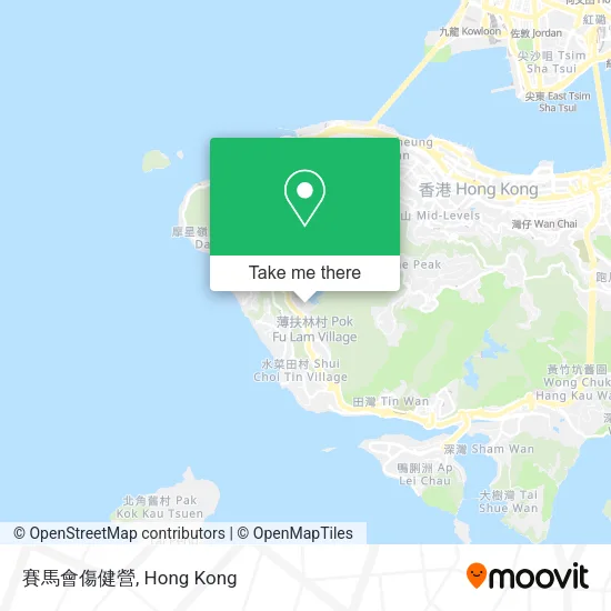賽馬會傷健營 map