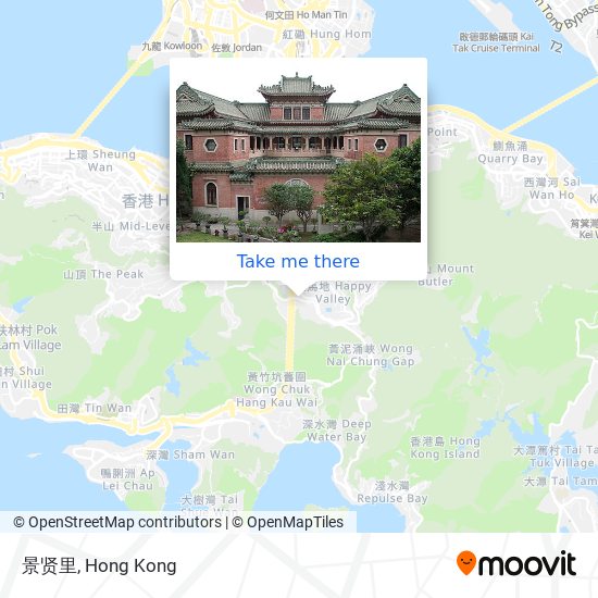景贤里 map