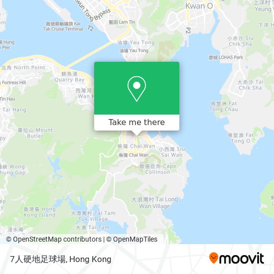 7人硬地足球場地圖