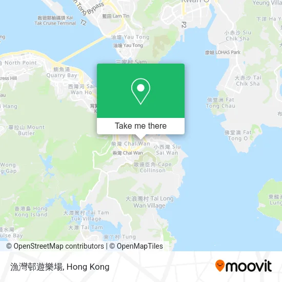漁灣邨遊樂場地圖