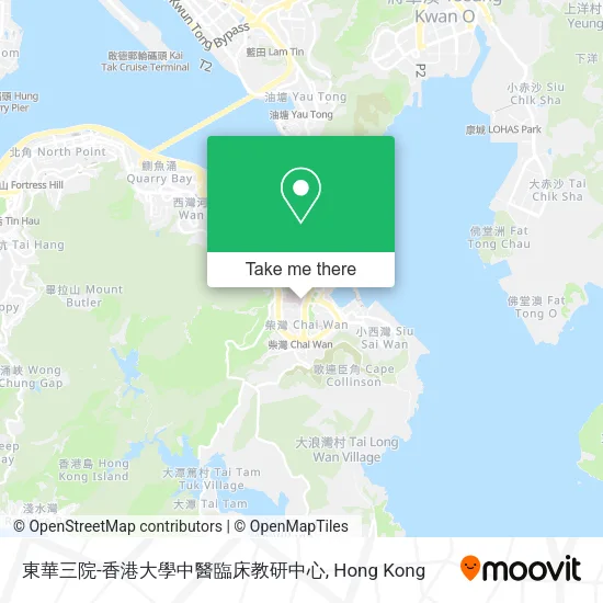 東華三院-香港大學中醫臨床教研中心 map