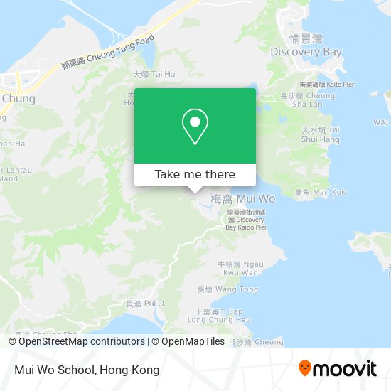 Mui Wo School地圖