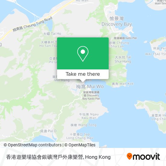 香港遊樂場協會銀礦灣戶外康樂營 map