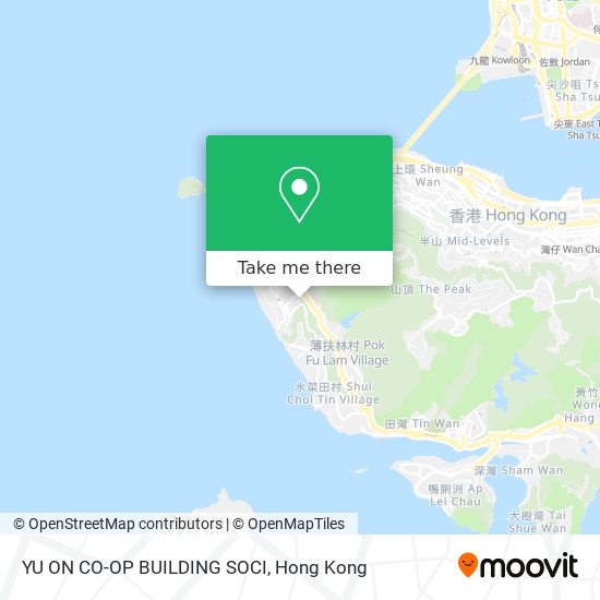 YU ON CO-OP BUILDING SOCI map