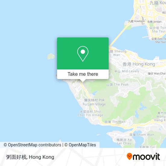 粥面好栈地圖