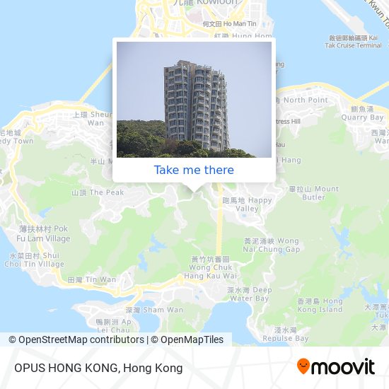 OPUS HONG KONG map