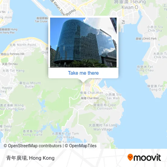青年廣場 map