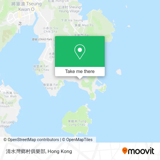 清水灣鄉村俱樂部 map