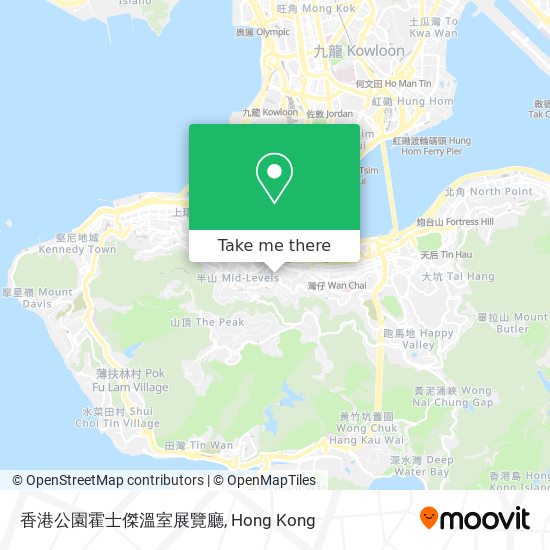 香港公園霍士傑溫室展覽廳 map