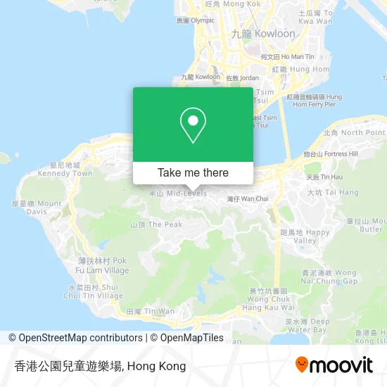 香港公園兒童遊樂場 map