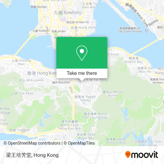 梁王培芳堂地圖
