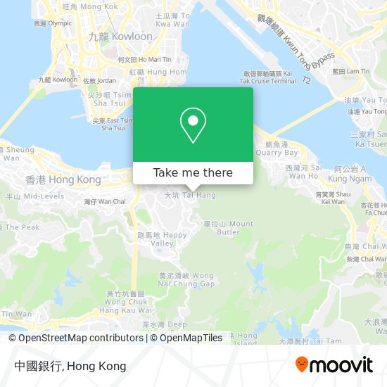 中國銀行 map