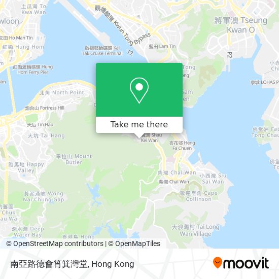 南亞路德會筲箕灣堂 map