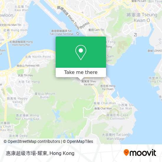 惠康超級市場-耀東 map