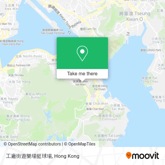 工廠街遊樂場籃球場地圖