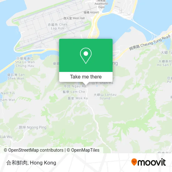 合和鮮肉地圖