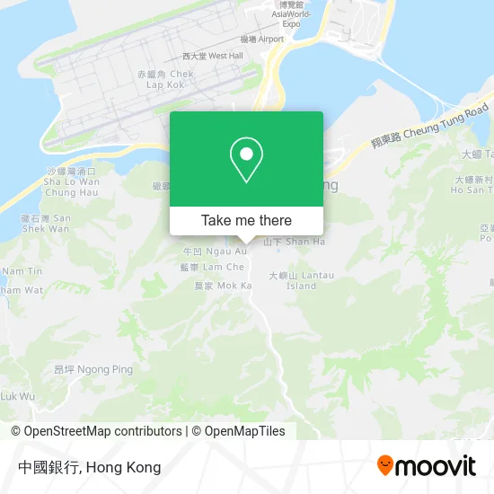 中國銀行 map