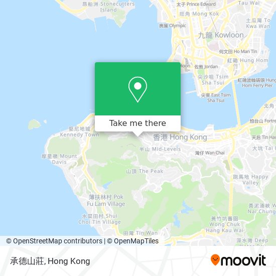 承德山莊 map