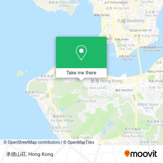 承德山莊地圖