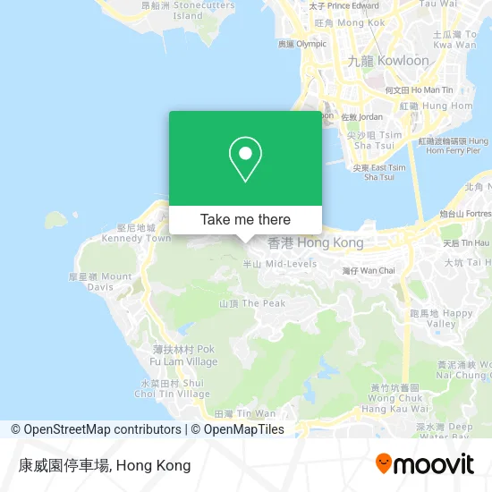 康威園停車場地圖